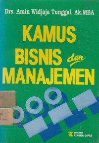 Kamus Bisnis Dan Manajemen