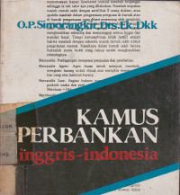 Kamus Perbankan: Inggris-Indonesia