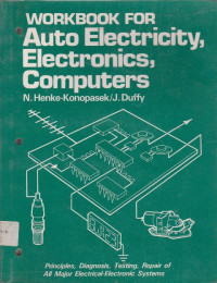 Workbook For Auto Electricity, Electronics, Computers