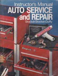 Instructors Manual Auto Service And Repair