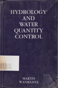 Hydrology And Water Quantity Control