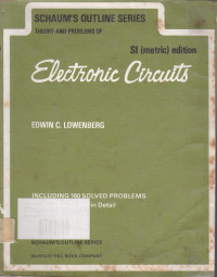 Theory and Problems Of Electronic Circuits