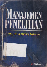 Manajemen Penelitian