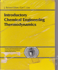 Introductory Chemical Engineering Thermodynamics