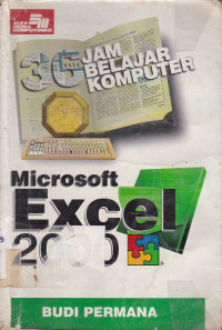 36 jam Belajar Komputer: Microsoft Excel 2000