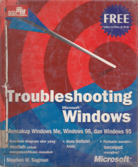 Troubleshooting Microsoft Windows Mencakup Windows Me, Windows 98 dan Windows 95