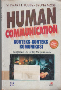 Human Communication: Konteks-konteks Komunikasi Buku.2
