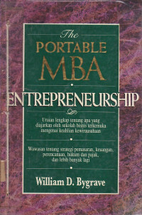 The Portable MBA Entrepreneurship