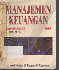 Manajemen Keuangan jilid.1 Ed.9