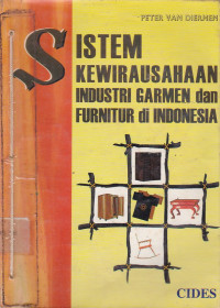 Sistem Kewirausahaan Industri Garmen Dan Furnitur Di Indonesia