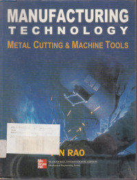 Manufacturing Technology Metal Cutting & Machine Tools