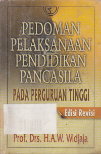 Pedoman pelaksanaan Pendidikan Pancasila