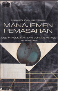 Strategi dan Program Manajemen Pemasaran