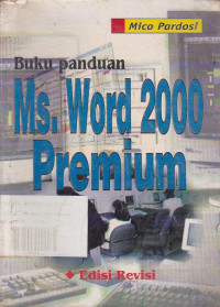 Buku Panduan Ms.Word 2000 Premium