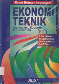 Ekonomi Teknik Jilid.1 Ed.10