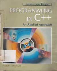 Progaramming In C++: An Aplied Approach