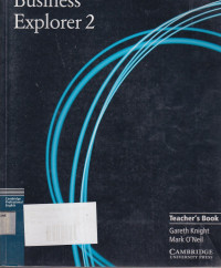 Business Explorer: Teacher Book 2
