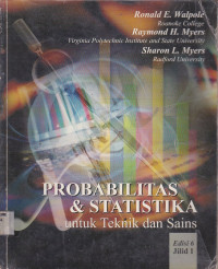 Probabilitas Dan Statistika: Untuk Teknik Dan Sains Jilid 1