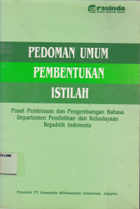 Pedoman Umum Pembentukan Istilah