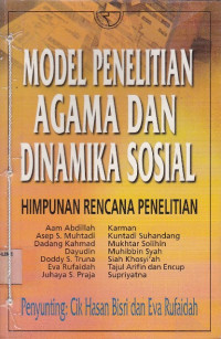 Model Penelitian Agama Dan Dinamika Sosial