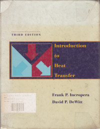 Introduction to Heat Transfer Ed.3