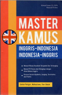 Master Kamus: Inggris-Indonesia Indonesia-Inggris