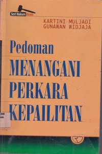 Pedoman Menangani Perkara Kepailitan