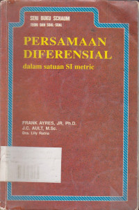 Persamaan Diferensial dalam Satuan SI Metric (Seri Buku Schaum)
