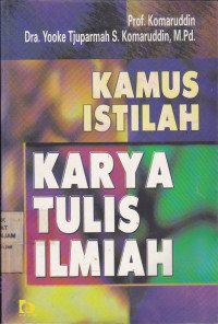 Kamus Istilah Karya Tulis Ilmiah