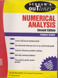 Numerical Analysis : Schaums Outlines