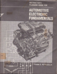 Instructors Planning Guide For Automotive Electronic Fundamentals