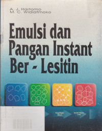 Emulsi Dan Pangan Instant Ber-Lesitin