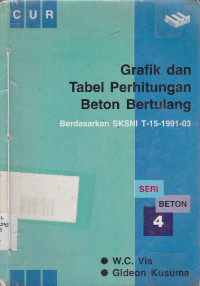 Grafik dan Tabel Perhitungan Beton Bertulang Seri Beton 4