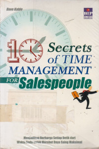 10 Secrets Of Time Management For Sales people