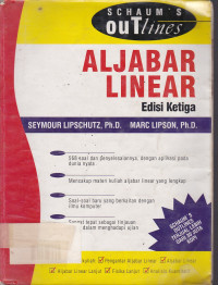 Aljabar Linear: Schaums Outlines Ed.3