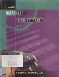 Dasar-Dasar Riset Pemasaran jilid.2 Ed.4