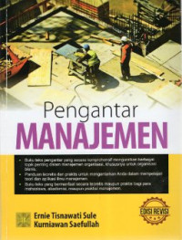 Pengantar Manajemen Edisi Revisi