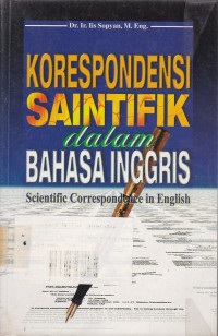 Korespondensi Saintifik dalam Bahasa Inggris (Scientific Correspondence in English)