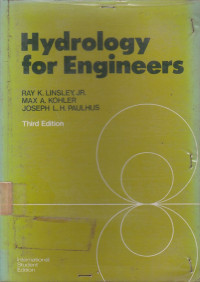 Hydrology For Engineers