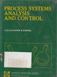 Process System Analysis And Control