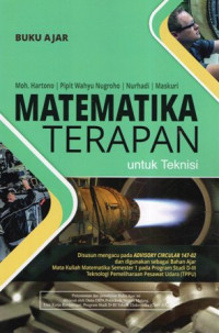 Buku Ajar: Matematika Terapan untuk Teknisi