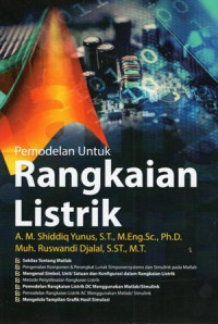 Pemodelan Untuk Rangkaian Listrik