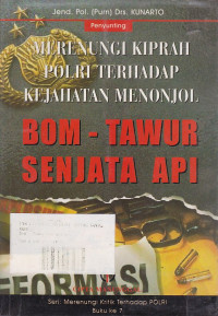 Merenungi Kiprah Polri Terhadap Kejahatan Menonjol Bom - Tawur Senjata Api