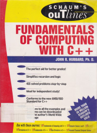 Fundamentals Of Computing With C++ ( Schaums Outlines )