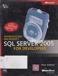 Introducing Microsoft SQL Server 2005 For Developers