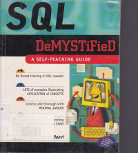 SQL Demystified: A Self-Teaching Guide