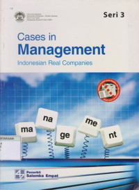 Cases in Management Indonesian Real Companies 3