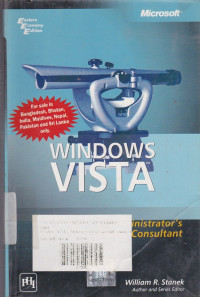 Windows VistaTM Administrator's Pocket Consultant