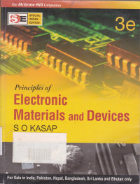 Image of Principles of electronic Materials And Devices