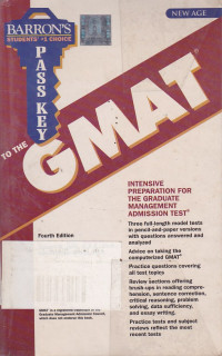 Pass Key To The GMAT; Barrons